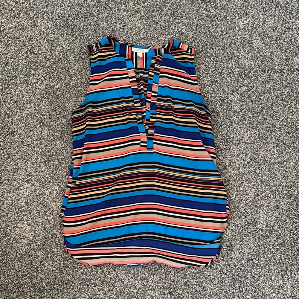 Striped Sleeveless Top
